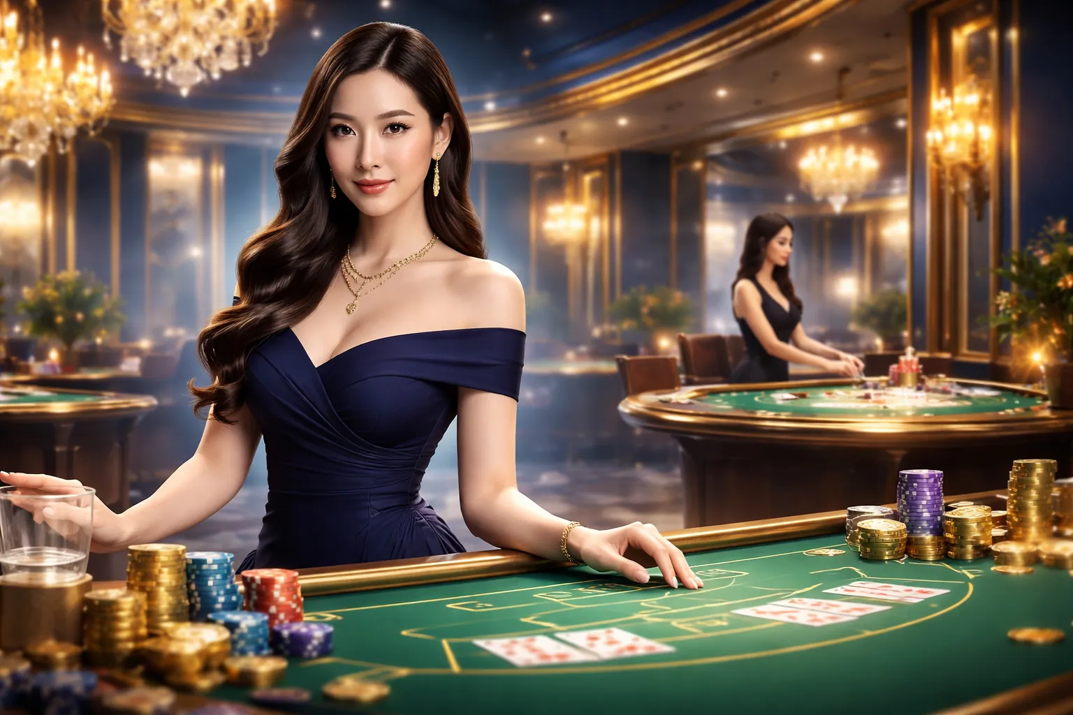 Người chia bài trực tuyến tại M88 Link